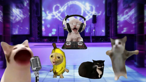 Happy Happy Cat/Banana Cat AI cover generator