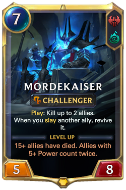 Mordekaiser / Dláigelles Riba(League of Legends) AI cover generator