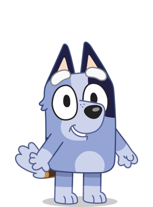 Socks Heeler (Bluey) AI cover generator