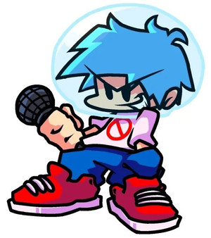 Boyfriend (FNF: Mistful Chrimson Morning) AI cover generator