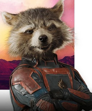 Rocket Raccoon AI cover generator