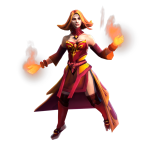 Lina (Dota 2) AI cover generator