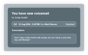 Voicemail AI cover generator