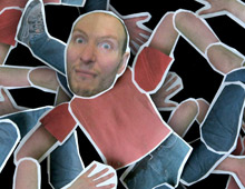 Cyriak (British Animator) AI cover generator