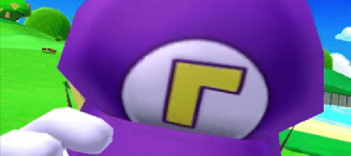 This is the Avatar Image for the Waluigi REMASTERED AI Voice and Text to Speech Generator