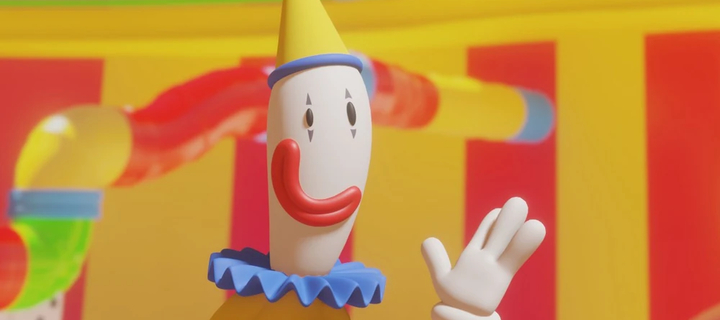 This is the Avatar Image for the Kaufmo the Clown (The Amazing Digital Circus) AI Voice and Text to Speech Generator