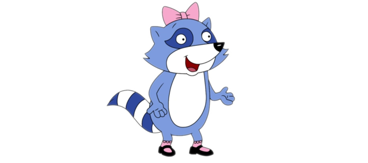 This is the Avatar Image for the Pinch Raccoon AI Voice and Text to Speech Generator