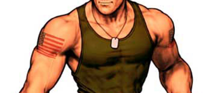 This is the Avatar Image for the Guile Capcom vs. SNK 2 AI Voice and Text to Speech Generator