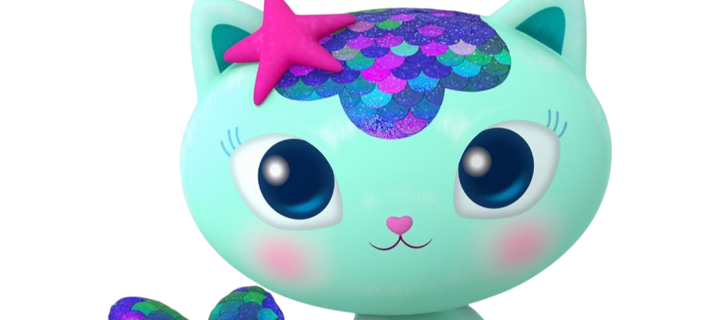 This is the Avatar Image for the MerCat (Secunda Wood, Gabby's Dollhouse) AI Voice and Text to Speech Generator