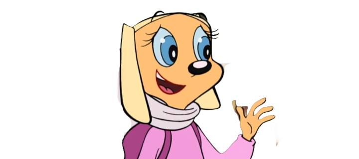 This is the Avatar Image for the Brandy (Brandy & Mr. Whiskers) AI Voice and Text to Speech Generator