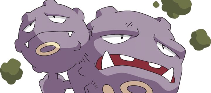 This is the Avatar Image for the Weezing (Pikachu Shorts/Blue's Big Musical Movie) AI Voice and Text to Speech Generator