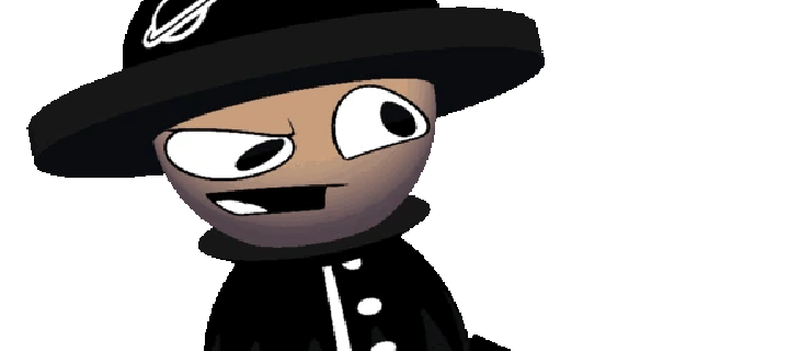 This is the Avatar Image for the Bamb (fnf strident crisis 1.5) AI Voice and Text to Speech Generator