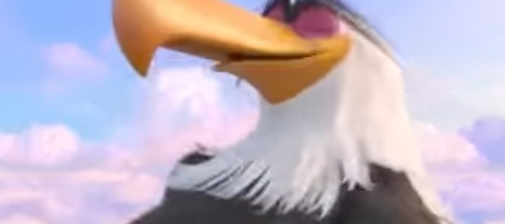 This is the Avatar Image for the Mighty Eagle by Peter Dinklage (Angry Birds Movie) AI Voice and Text to Speech Generator