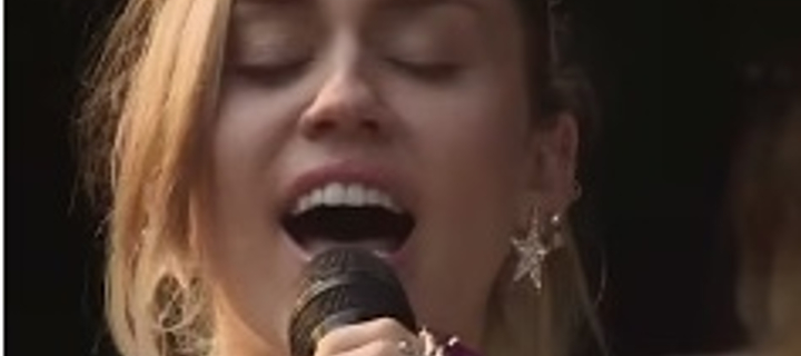 This is the Avatar Image for the Miley Cyrus Youtube Covers AI Voice and Text to Speech Generator
