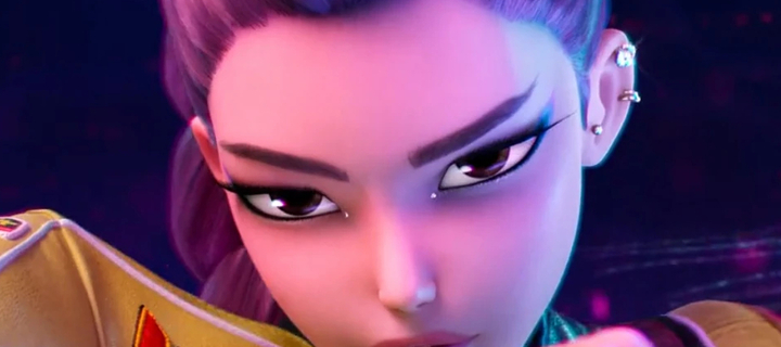 This is the Avatar Image for the Rumi (KPop Demon Hunters) AI Voice and Text to Speech Generator