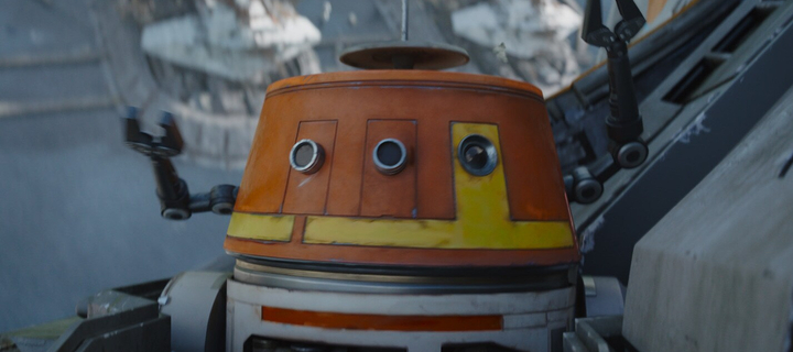 This is the Avatar Image for the Chopper (C1-10P) - Star Wars Rebels AI Voice and Text to Speech Generator