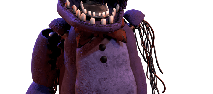 This is the Avatar Image for the Withered Bonnie (FNAF 2) AI Voice and Text to Speech Generator