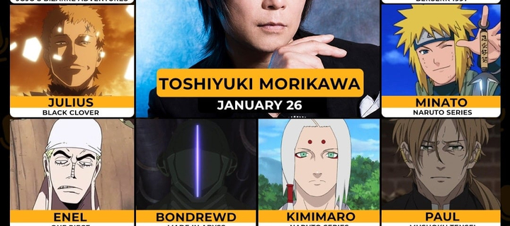 This is the Avatar Image for the Morikawa Toshiyuki (Voice Actor / Seiyuu) AI Voice and Text to Speech Generator