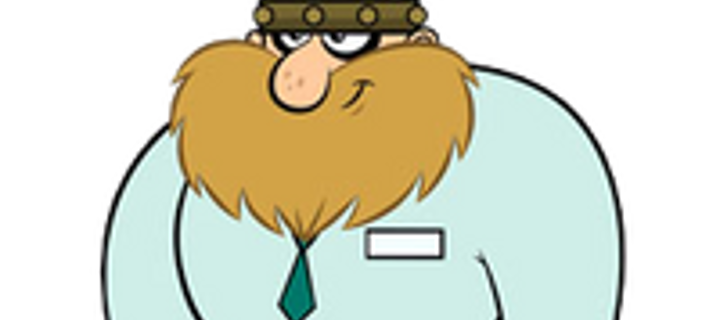 This is the Avatar Image for the Gunther Magnuson (Kick Buttoski) AI Voice and Text to Speech Generator