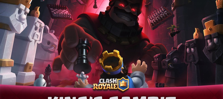 This is the Avatar Image for the Clash Royale King AI Voice and Text to Speech Generator