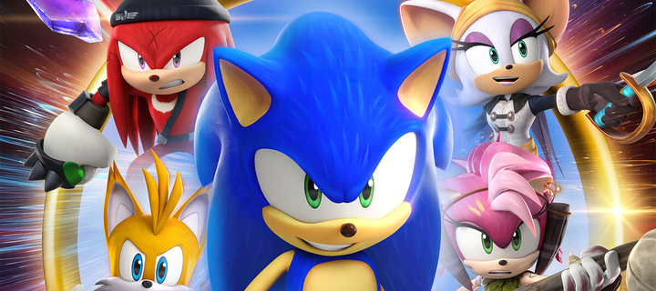 This is the Avatar Image for the Sonic (Sonic Boom) (Rus Dub) AI Voice and Text to Speech Generator