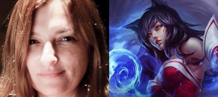 This is the Avatar Image for the Ahri (League of Legends - Miriam Ficher) AI Voice and Text to Speech Generator