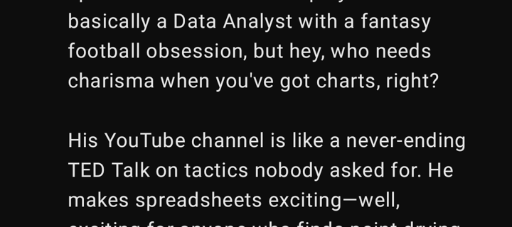 This is the Avatar Image for the Zealand (Football Manager player & Youtuber) AI Voice and Text to Speech Generator