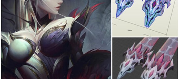 This is the Avatar Image for the Evelynn (League Of Legends) (Coven ver.) AI Voice and Text to Speech Generator