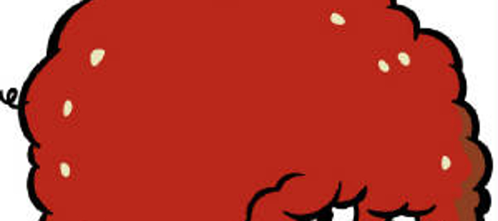 This is the Avatar Image for the Meatwad (Aqua teen hunger force) AI Voice and Text to Speech Generator