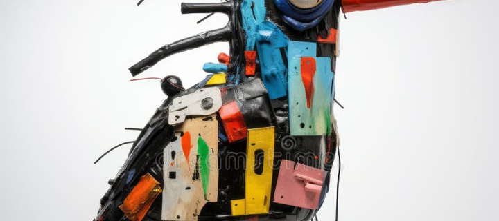 This is the Avatar Image for the Trashy (Animated Abstruction) AI Voice and Text to Speech Generator