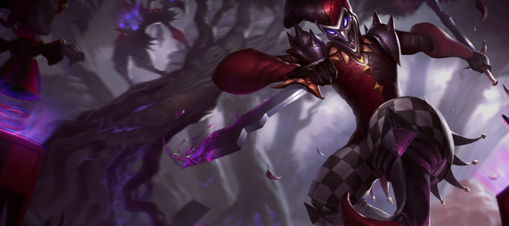 This is the Avatar Image for the Shaco (League of Legends Turkish) AI Voice and Text to Speech Generator