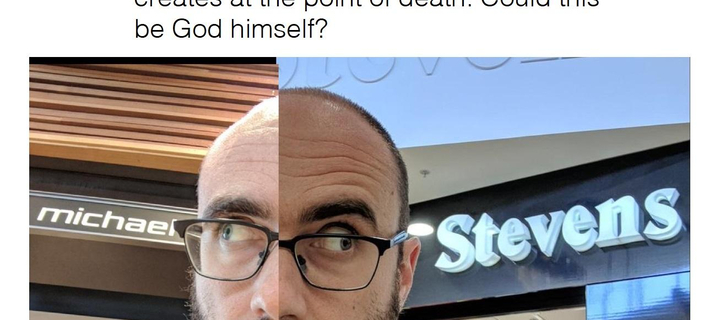 This is the Avatar Image for the Hey Vsauce Michael Here! AI Voice and Text to Speech Generator