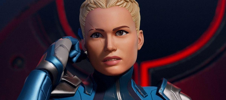 This is the Avatar Image for the Paradigm (Fortnite) (Brie Larson) AI Voice and Text to Speech Generator