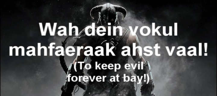 This is the Avatar Image for the Dragonborn Chant From-The Song Dovahkiin AI Voice and Text to Speech Generator