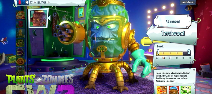 This is the Avatar Image for the Torchwood (Plants Vs. Zombies Garden Warfare 2) AI Voice and Text to Speech Generator