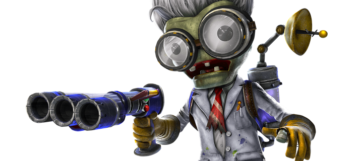 This is the Avatar Image for the Scientist (Plants Vs. Zombies Garden Warfare 1 & 2) AI Voice and Text to Speech Generator