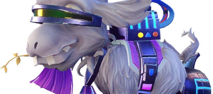 This is the Avatar Image for the Hover Goat 3000 (Plants Vs. Zombies Garden Warfare 2) AI Voice and Text to Speech Generator