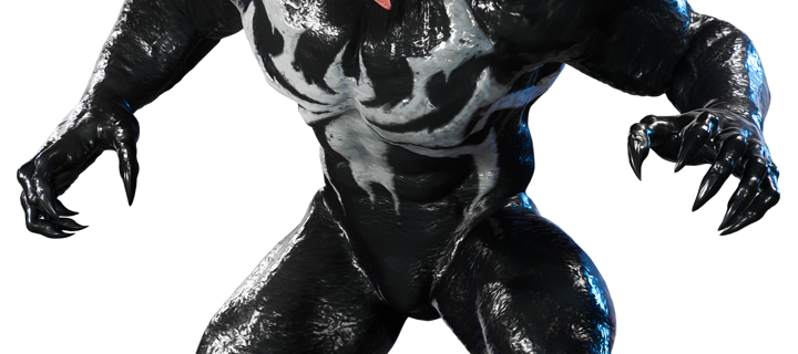 This is the Avatar Image for the Venom (Marvel's Spider-Man 2) AI Voice and Text to Speech Generator