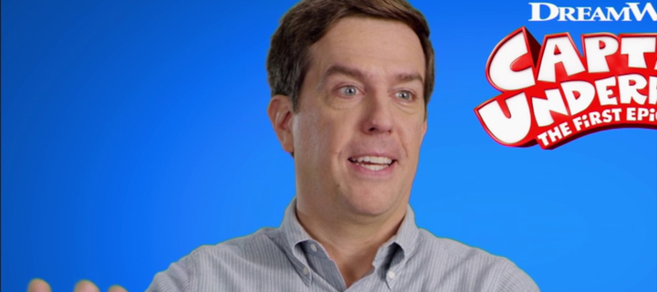 This is the Avatar Image for the Captain Underpants (Ed Helms) AI Voice and Text to Speech Generator