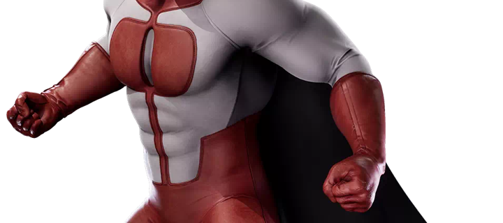 This is the Avatar Image for the Omni-Man (Mortal Kombat 1) AI Voice and Text to Speech Generator