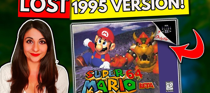 This is the Avatar Image for the Beta Mario 64 (Super Mario 64 1995) AI Voice and Text to Speech Generator