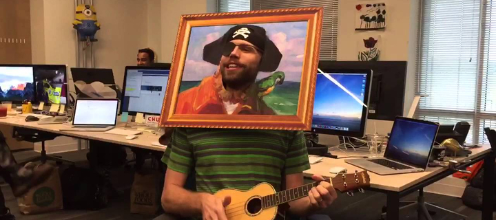 This is the Avatar Image for the Painty the Pirate (SpongeBob SquarePants Theme Song) AI Voice and Text to Speech Generator