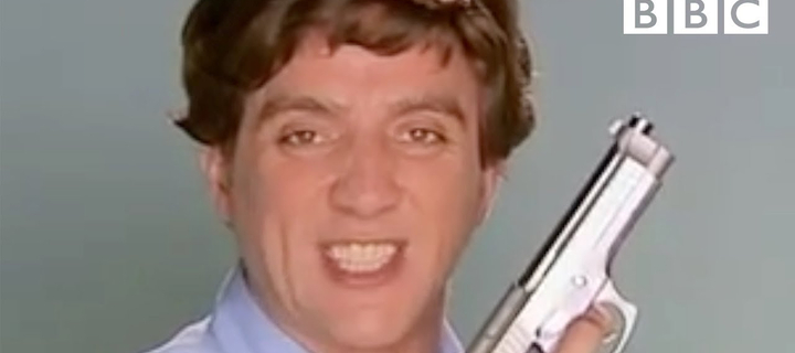 This is the Avatar Image for the Derek Baum (Kitchen Gun) AI Voice and Text to Speech Generator