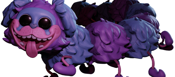 This is the Avatar Image for the Pj-Pug-A-Pillar (Poppy Playtime) AI Voice and Text to Speech Generator