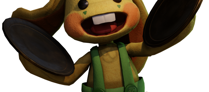 This is the Avatar Image for the Bunzo Bunny (Poppy Playtime) AI Voice and Text to Speech Generator