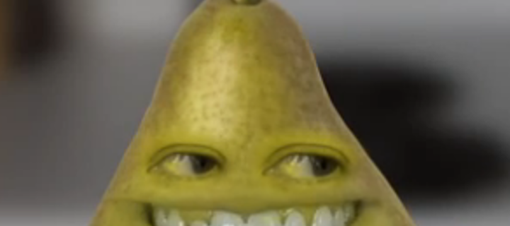 This is the Avatar Image for the Pear - Annoying Orange (2015) AI Voice and Text to Speech Generator