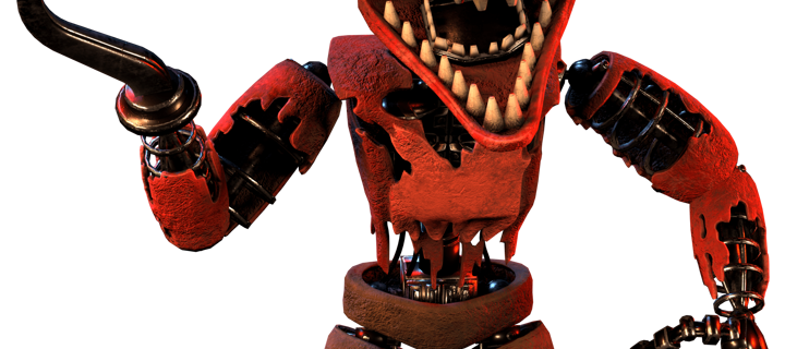 This is the Avatar Image for the Withered Foxy (FNAF 2) AI Voice and Text to Speech Generator