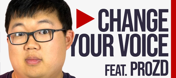 This is the Avatar Image for the ProZD (voice actor/Youtber) AI Voice and Text to Speech Generator