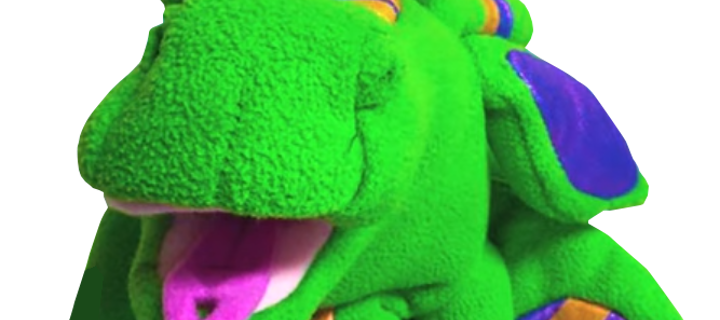 This is the Avatar Image for the Doofy The Dragon (SML) AI Voice and Text to Speech Generator
