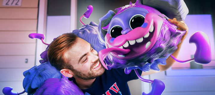 This is the Avatar Image for the [Repost] Pj-Pug-A-Pillar (Poppy Playtime) AI Voice and Text to Speech Generator